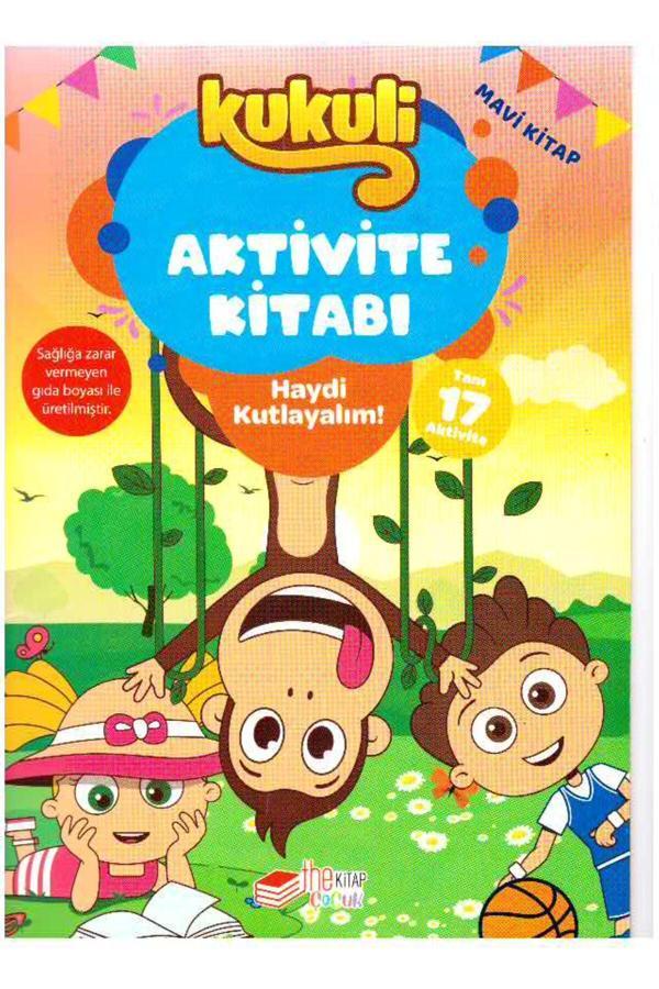 4 Yaş Eğitici Eğlendirici Kukuli Aktivite Kitabı - Mavi Kitap - The Çocuk - Image 1