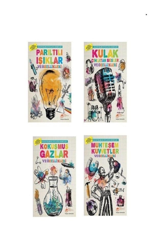 Acayip Bilim Ve Eğlenceli Deneyler 4 Kitap - The Çocuk - Image 1