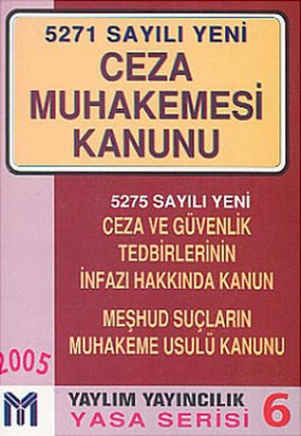 5271 Sayılı Yeni Ceza Muhakemesi Kanunu - Yaylım Yayınevi - Image 1
