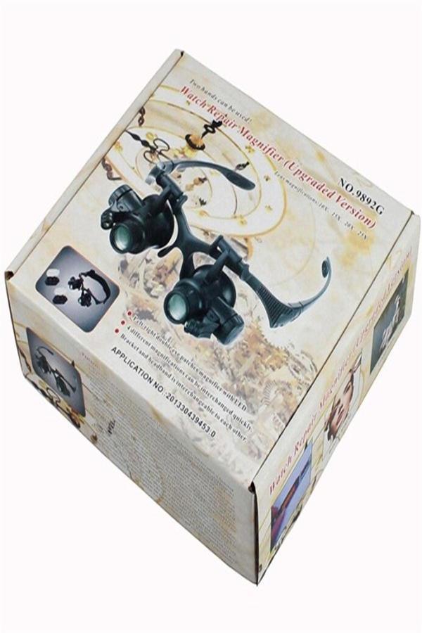 Lenscape No.9892G Gözlük Tipi Büyüteç Led'Li 10X 15X 20X 25X - Image 1