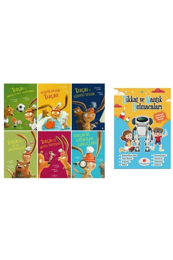 Tarçın Serisi 6 Kitap Seti-Dikkat ve  Mantık Bulmacaları Hediyeli - İş Bankası Kültür Yayınları - Image 1