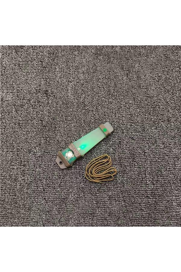 Lenscape Taktik Kask Lambası Mavi Yeşil Kırmızı Ir Strobe Su Geçirmez Açık Survival Emniyet Sinyal - Image 1