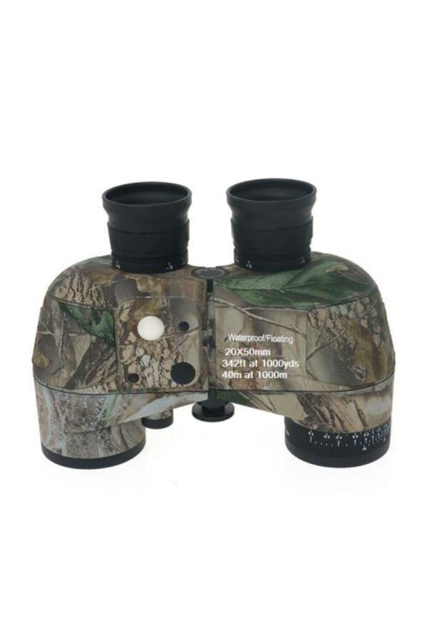 Lenscape 20X50 Mentch Waterproof Yüksek Çözünürlük Telemetre Pusulalı Askeri Dürbün - Image 1