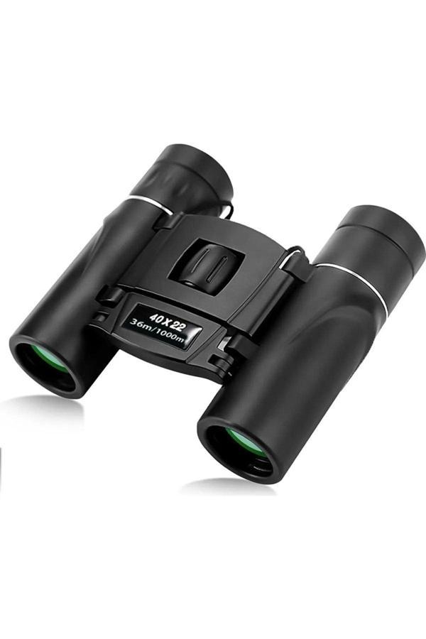 Lenscape 40X22 Cepte Taşımalı Kauçuk Kaplamalı Mini Dürbün - Image 1