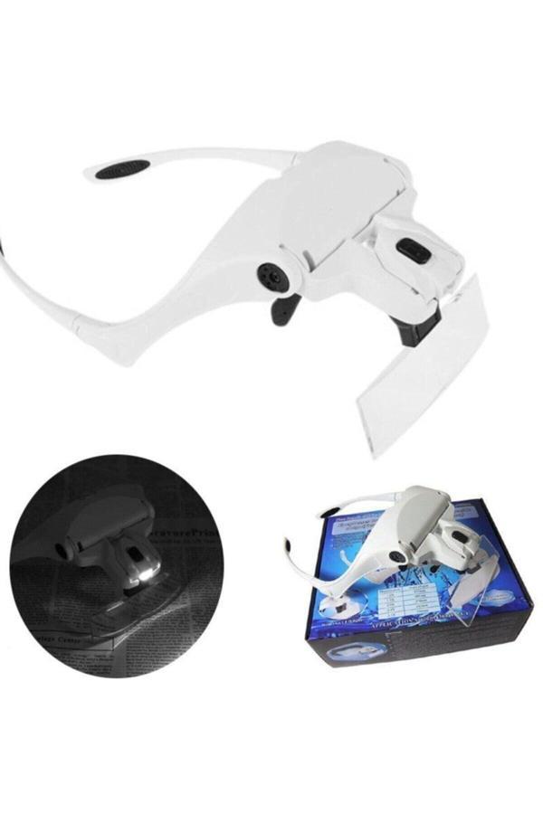 Lenscape Kitap Okuma Ve Kalıcı Makyaj Gözlüğü Ledli Büyüteç Gözlük Loop - Image 1
