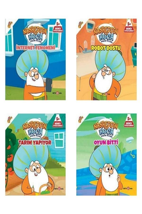 Nasreddin Hoca Zaman Yolcusu 4'lü Kitap Seti - Beta Kids - Image 1