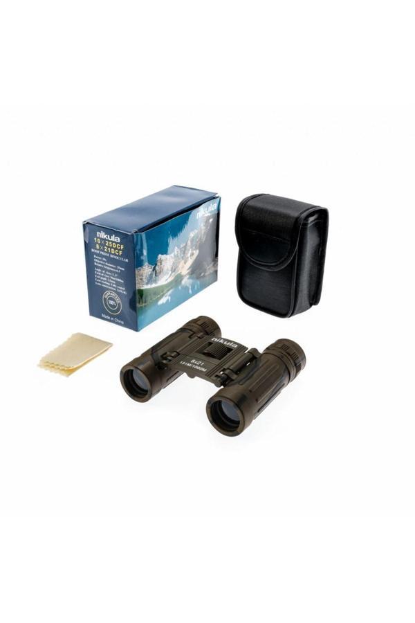 Lenscape 8X21 Dürbün Kamuflaj Av Dürbünü 131M/1000M Kauçuk Kaplama - Image 1