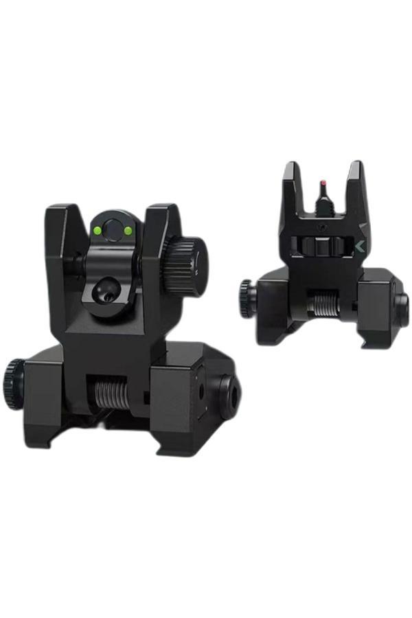 Lenscape V2 Fiber Optik Demir Nişangahlar, Yeşil Kırmızı Fiber Optik Noktalama - Image 1