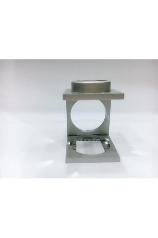 Lenscape Büyüteç Lup Dokumacı Büyüteci Full Çelik Katlanabilir 20 Mm - Image 1