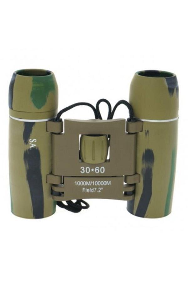 Lenscape 30X60 Cepte Taşımalı Kauçuk Kaplamalı Av Dürbünü Mini Dürbün Mercekli Başlangıç Dürbünü Askeri Model - Image 1