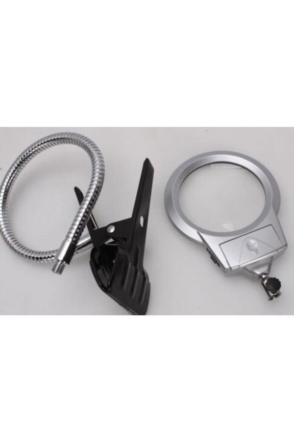 Lenscape Ayarlanabilir Başlıklı Led Işıklı Büyüteç 90Mm-Mg15120A - Image 1