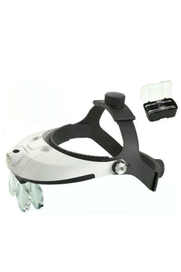 Lenscape 5 Mercekli Çok Fonksiyonlu Başlık Tip Işıklı Büyüteç - Image 1