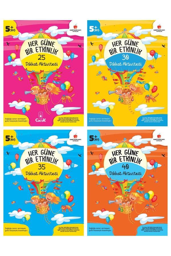 Her  Güne  Bir Etkinlik 25-30-35-40 Aktivitesi 4 Kitap 5+ YAŞ - Sabri Ülker Vakfı - Image 1
