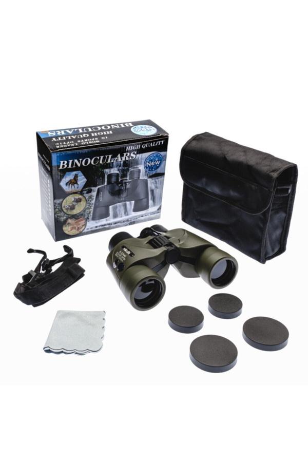 Lenscape 8-32X40 Süper Zoomlu Profesyonel El Dürbünü - 1000M/66M - Yeşil - Image 1