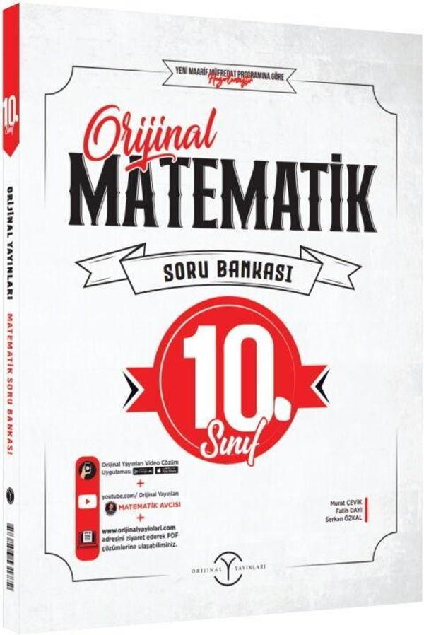 Orijinal Yayınları 10. Sınıf Orijinal Matematik Soru Bankası - Orijinal Yayınları - Image 1