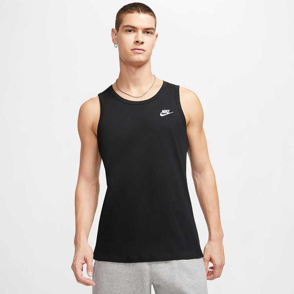 Nike Erkek Günlük Spor Atlet Sportswear Club Tank Bq1260-010 - Image 1