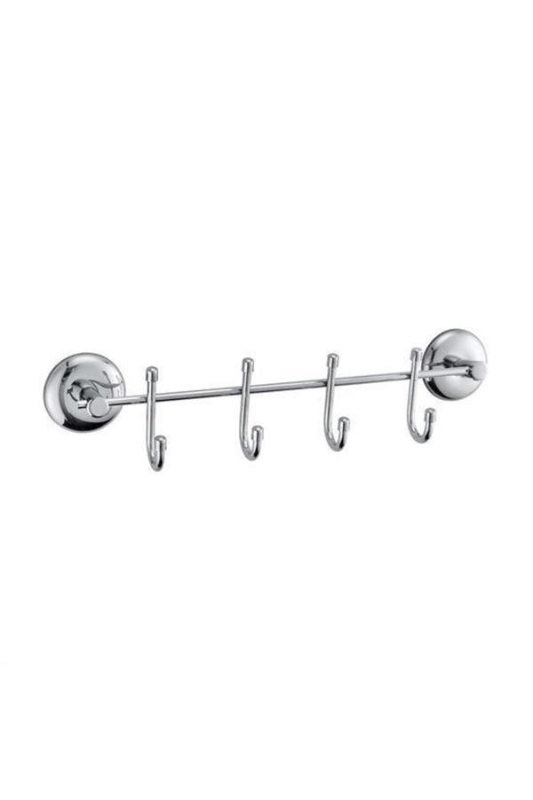 Asil Acar Home 4 Kancalı Dekoratif Askılık Mutfak Banyo Duvar Yüzeyi Askısı - Image 1