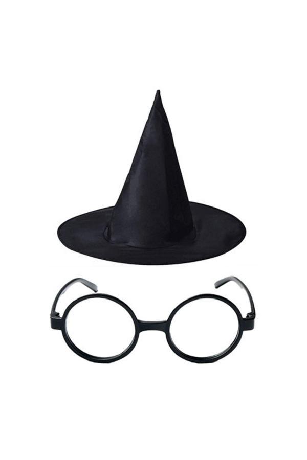 Asil Acar Home Harry Potter Şapkası Ve Gözlüğü Siyah Renk - Image 1