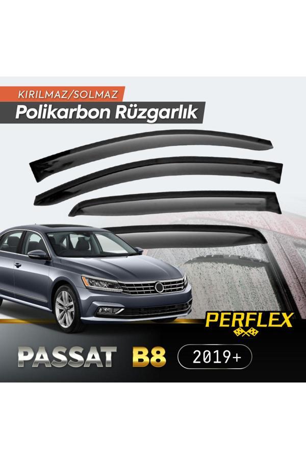 Asil Acar Home Vw Passat B8 2019+ Cam Rüzgarlığı V2 Düz - Image 1