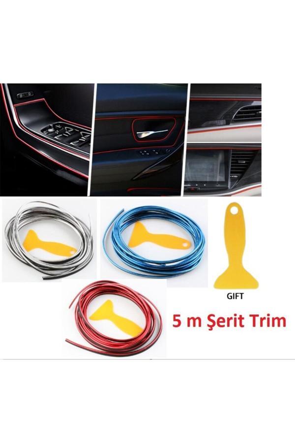 Asil Acar Home Araba Dekorasyon 5 Metre Şerit Trim - Image 1