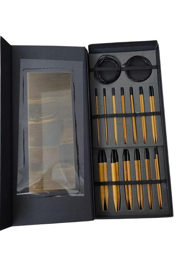 Asil Acar Home Bambu Misinalı Vidalı Tığ Set 13 Adet - Image 1