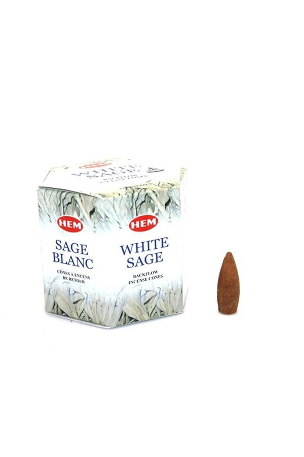 Asil Acar Home White Sage Aromalı Geri Akış Tütsü - Image 1