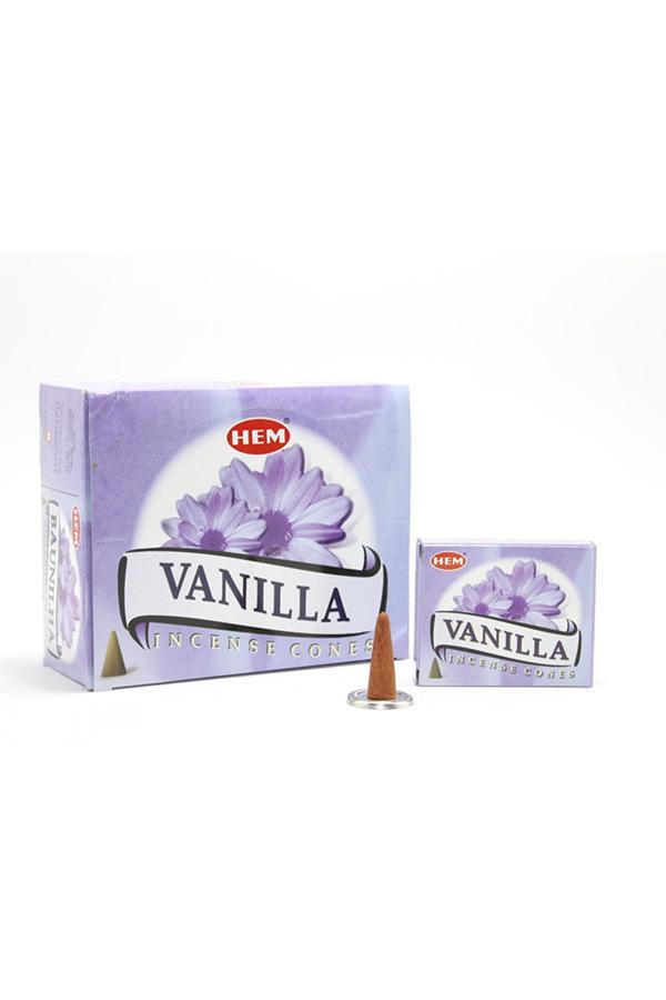 Asil Acar Home Vanilla Aromalı Konik Tütsü - Image 1