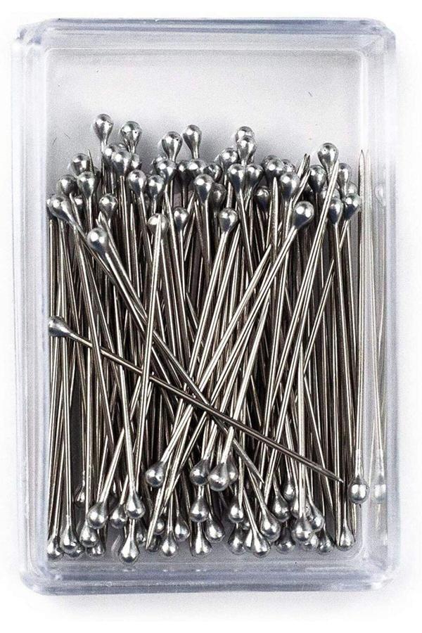 Asil Acar Home Minelli İğne Kutulu Metal Başlı 100'Lü - Image 1