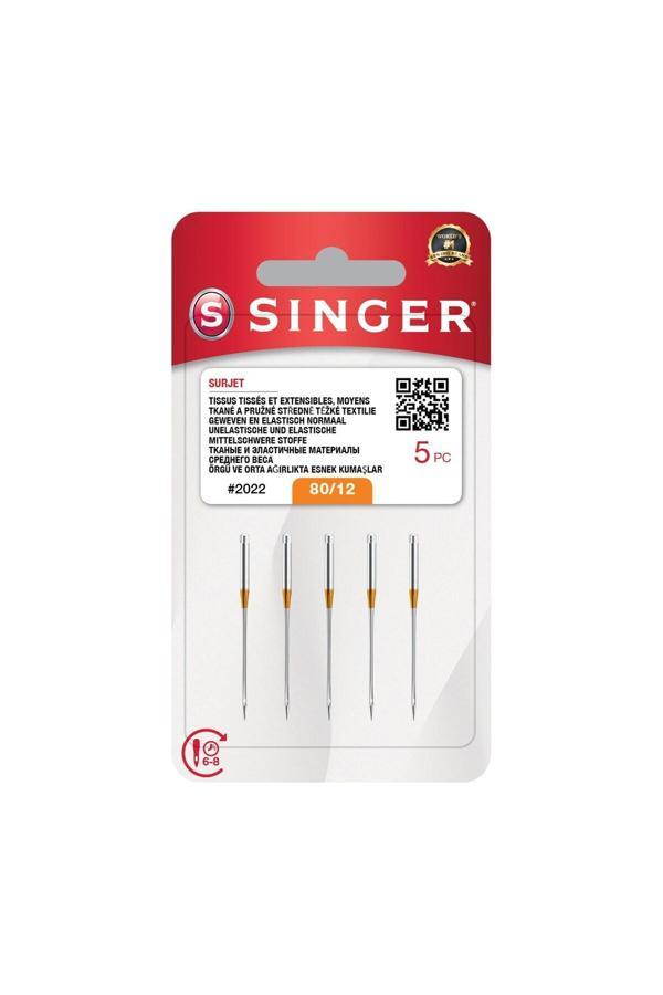 Asil Acar Home Overlok İğnesi 12 Numara (5'Li Blıster) - Image 1