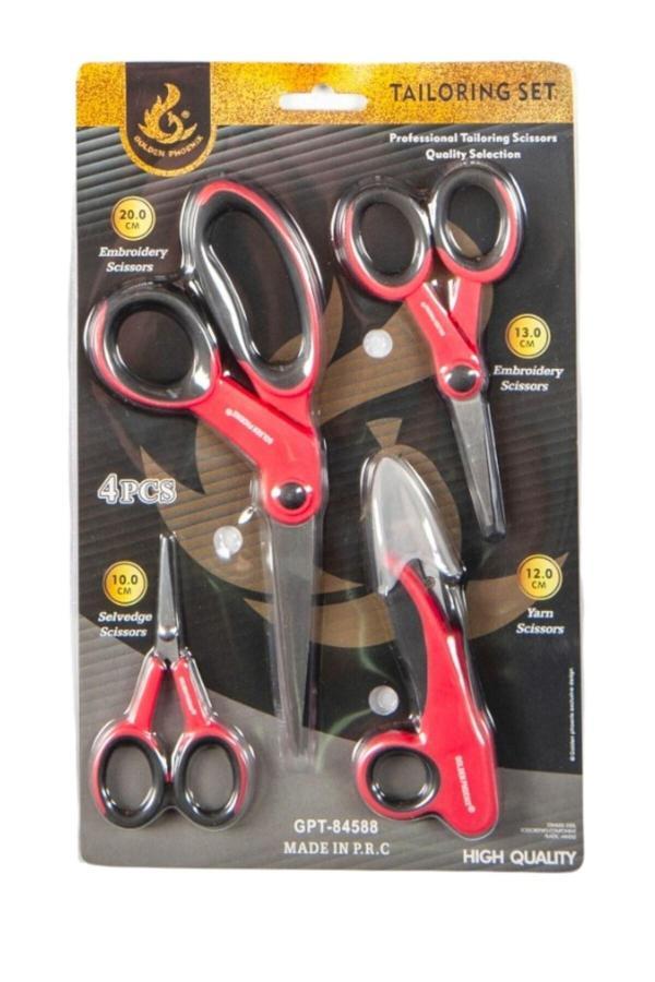 Asil Acar Home Makas Seti Dörtlü (Renk Stok Durumuna Göre) - Image 1