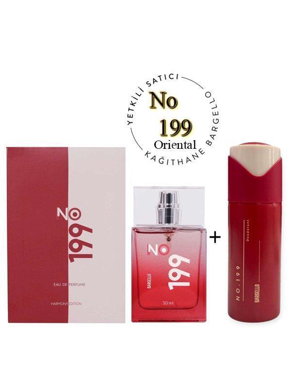 No:199 + No : 199 Deodorant Unisex Edp 50 ml Oriental - Mnmsno199deo - Image 1