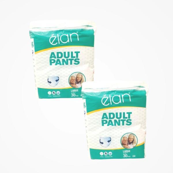 Elan Emici Külot Large (L) Hasta Bezi | 60 Adet - Image 1