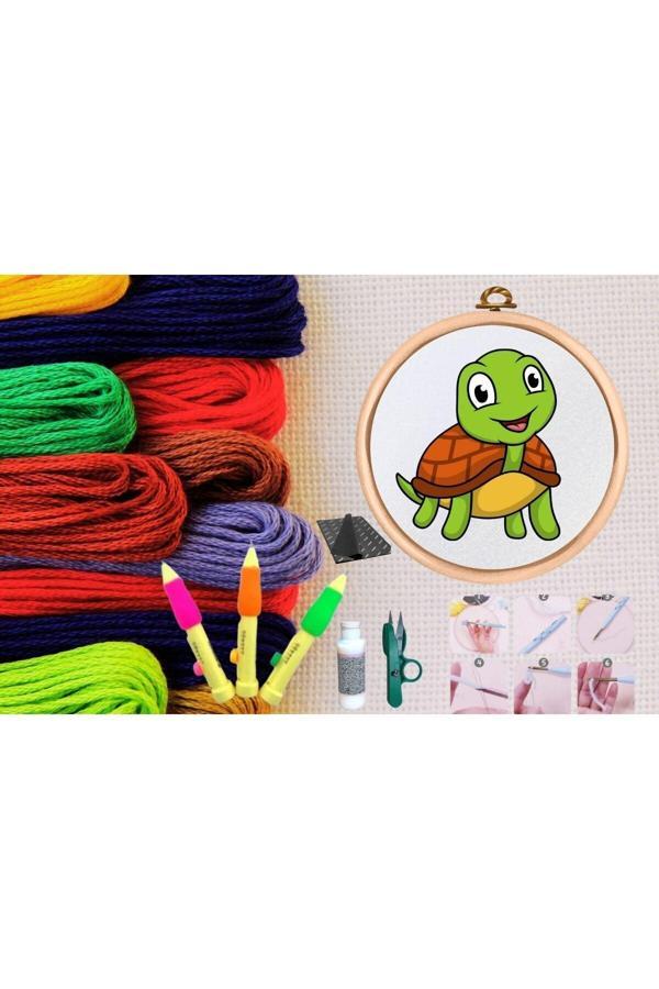 Asil Acar Home Punch Seti Nakış Seti Kasnaklı Kendin Yap Seti Seri 125 - Image 1
