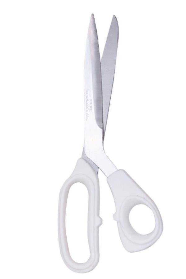 Asil Acar Home Beyaz Plastik Makas 9 İnch - Image 1