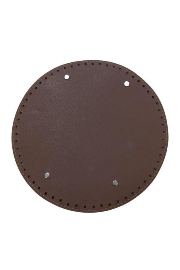 Asil Acar Home Çanta Tabanı Yuvarlak 25 Cm Kahverengi - Image 1