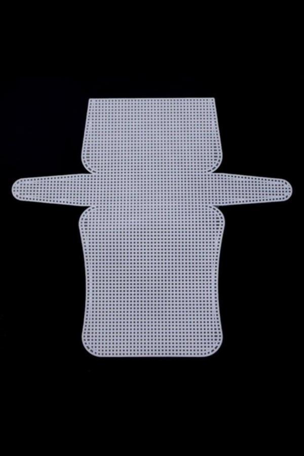 Asil Acar Home Çanta Kanvası Küçük 30 Cm Beyaz - Image 1