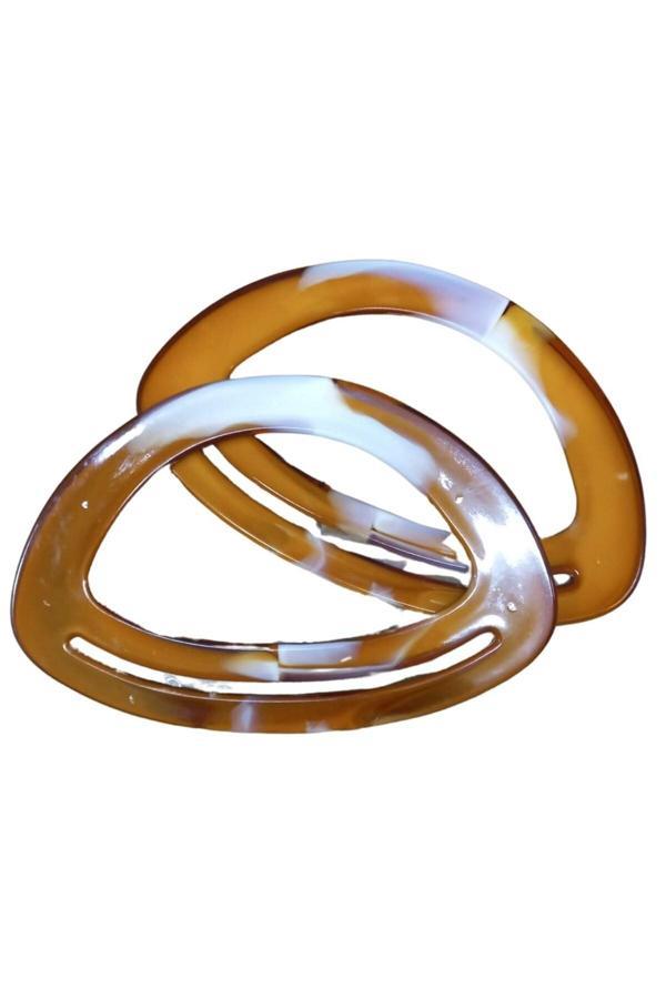 Asil Acar Home Çanta Sapı Oval Kahverengi 18 Cm - Image 1