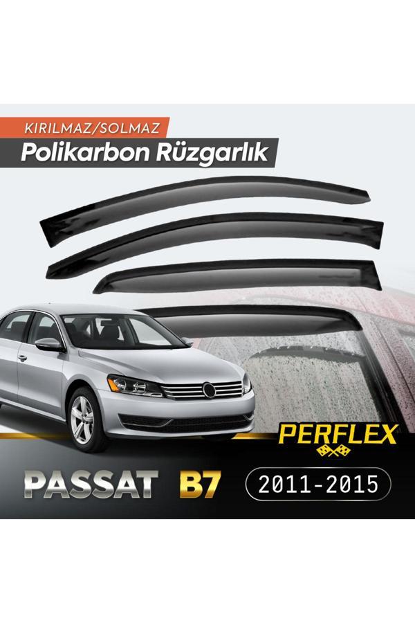 Asil Acar Home Vw Passat B7 2011-2015 Cam Rüzgarlığı V2 Düz - Image 1