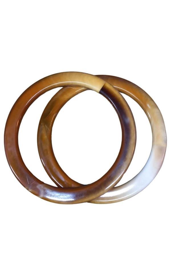 Asil Acar Home Çanta Sapı Yuvarlak Kahverengi 10 Cm - Image 1