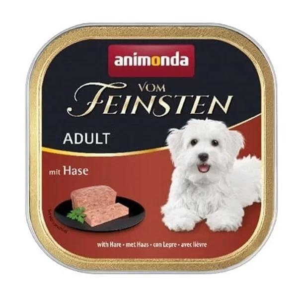 Animonda Vom Feinsten Tavşan Etli Yetişkin Köpek Konservesi 150 Gr - Image 1