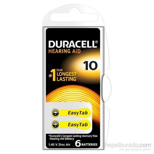 Duracell 10 Numara 6 Lı İşitme Cihazı Pili - Image 1