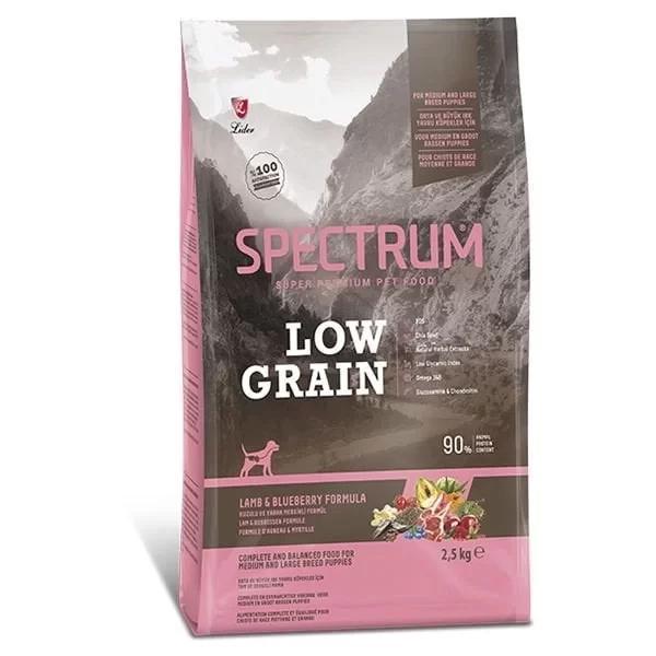 Spectrum Düşük Tahıllı Kuzulu ve Yaban Mersinli Orta ve Büyük Irk Yavru Köpek Maması 2.5 Kg - Image 1