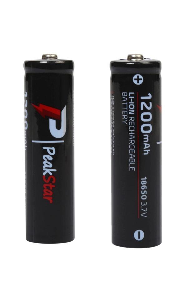Orjinal 3.7 V 1200 Mah Şarj Edilebilir 18650 Turbo Model Li-ion Şarjlı Pil - Image 1