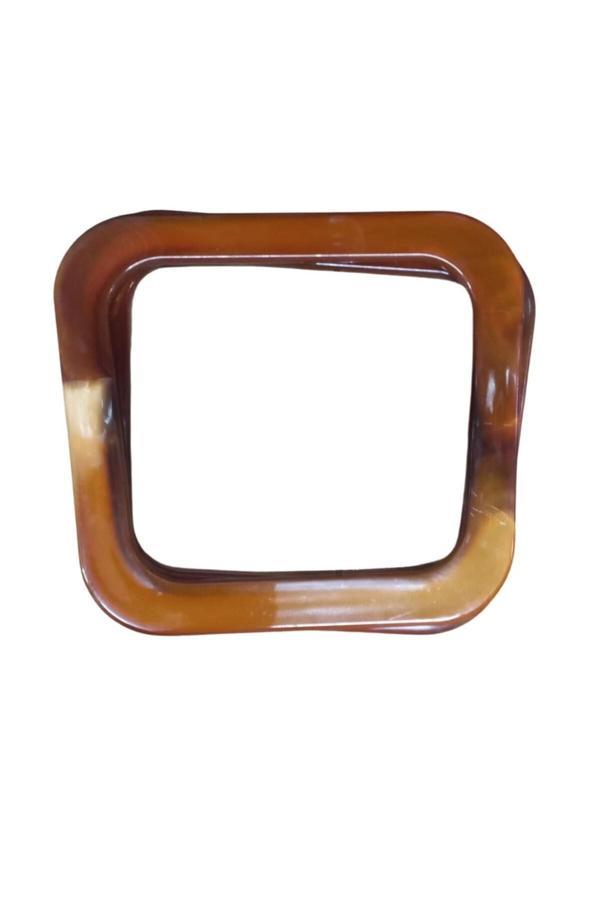 Asil Acar Home Çanta Sapı Kare Kahverengi 11 Cm - Image 1