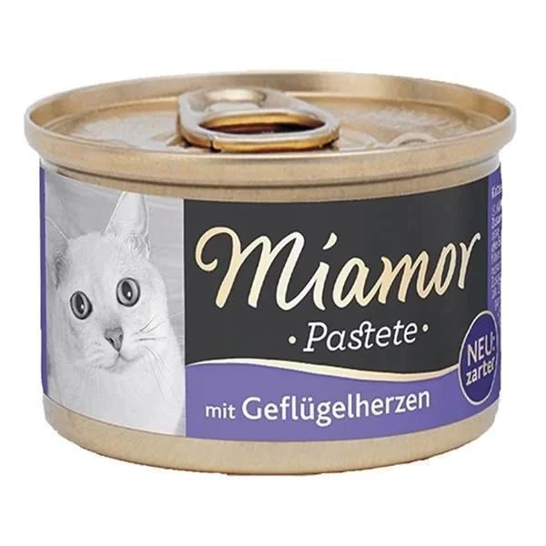 Miamor Pastete Yürekli Tahılsız Konserve Kedi Maması 85 Gr - Image 1