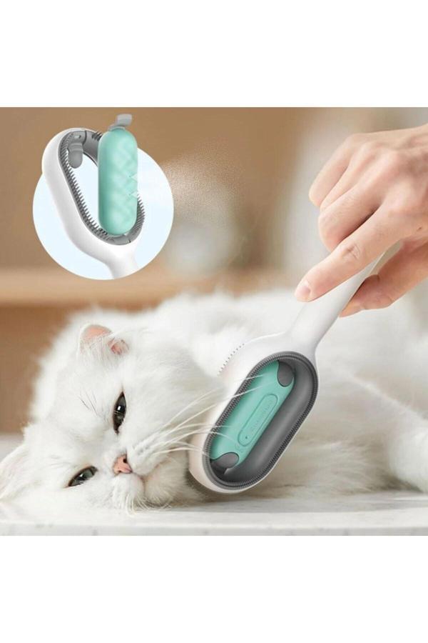 Asil Acar Home Su Hazneli Kedi Ve Köpek Tüyü Toplamama Fırçası Su Hazneli Pet Tarağı - Image 1