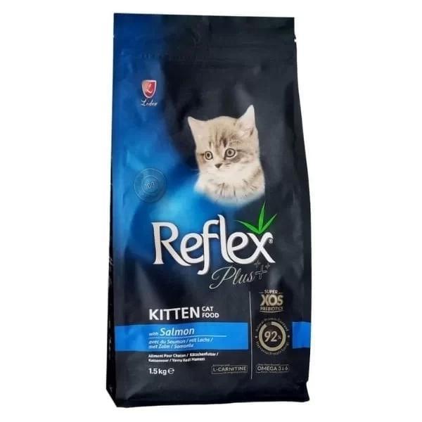 Reflex Plus Somonlu ve Pirinçli Yavru Kedi Maması 1.5 Kg - Image 1