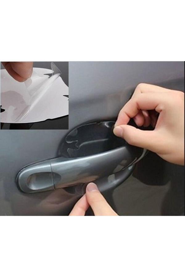 Asil Acar Home Araba Kapı Kolu Koruyucu Film (4Lü Set) - Image 1