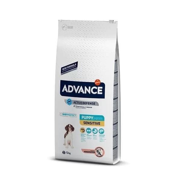 Advance Puppy Sensitive Somonlu Hassas Yavru Köpek Maması 12 Kg - Image 1