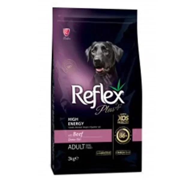 Reflex Plus Biftekli High Energy Yetişkin Köpek Maması 3 Kg - Image 1